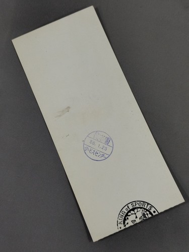 wrestling ticket stub 1983 NJPW WWF Hulk Hogan Antonio Inoki - Picture 7 of 7