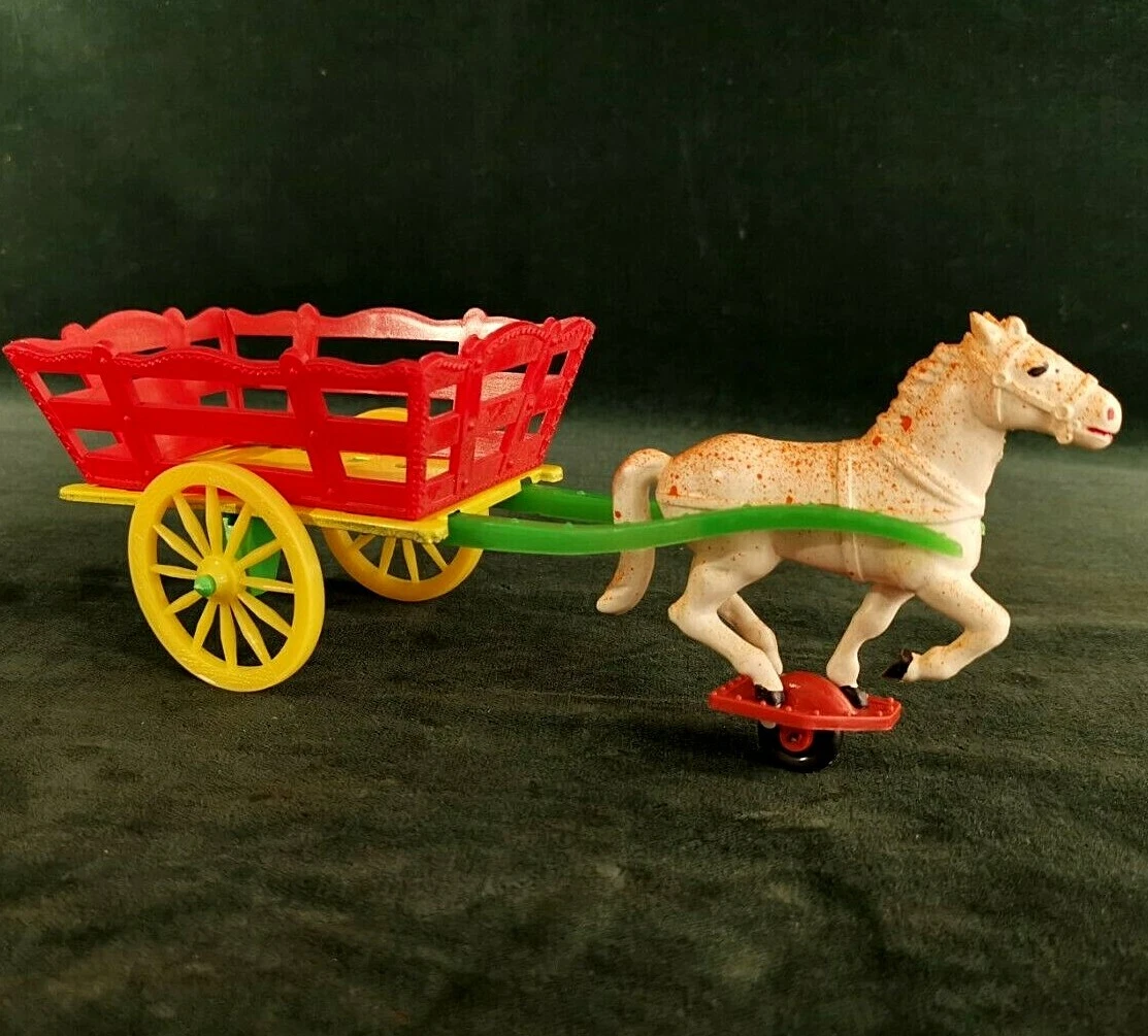 Toy horse best sale wagon