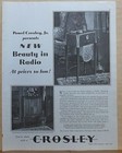 Crosley Collectible Tube Radios (Pre - 1930)