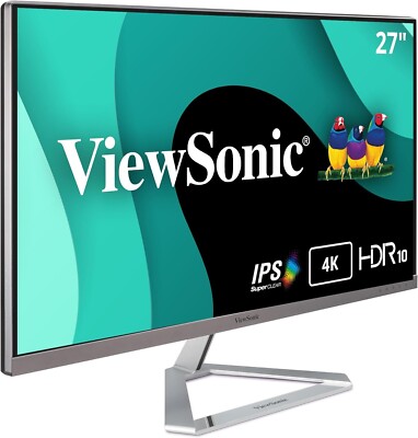 ViewSonic VX2776-4K-MHD 27'' Frameless 4k UHD IPS Monitor  new