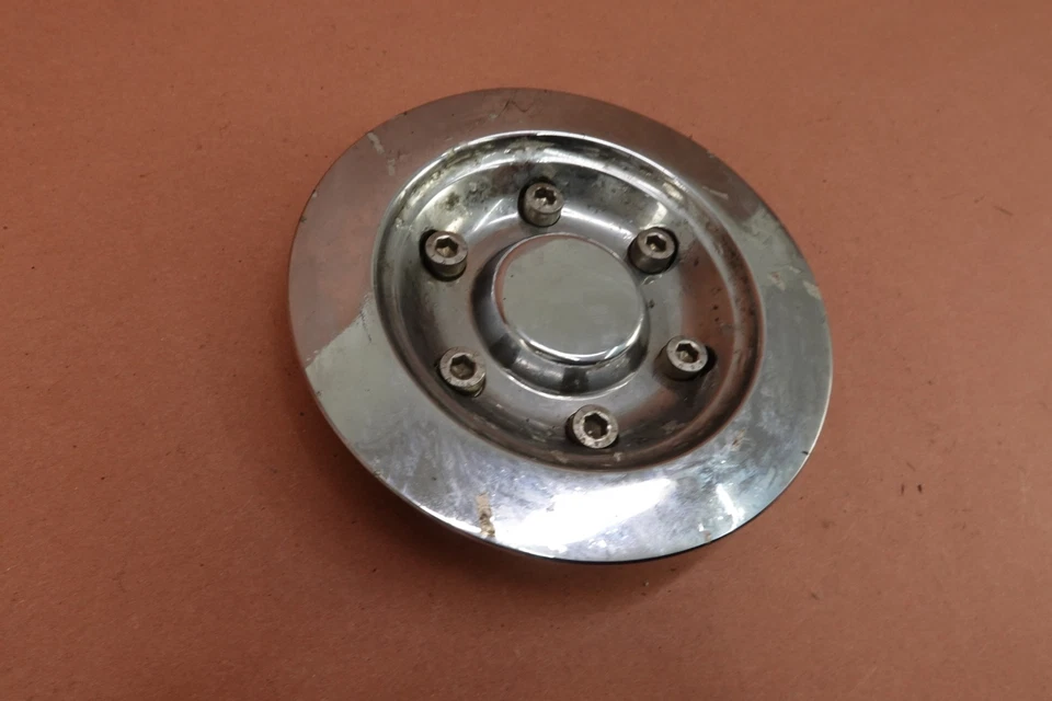 Cubierta de piñón de polea de correa Yamaha Road Star XV1700 2004-2007 Foto 3 de 4