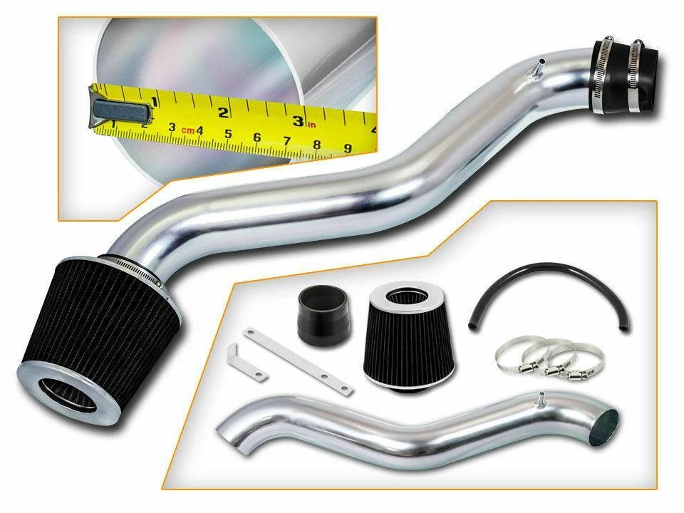 Cold Air Intake System Kit for 1998-2002 Honda Accord DX LX EX SE VP 2.3L Black