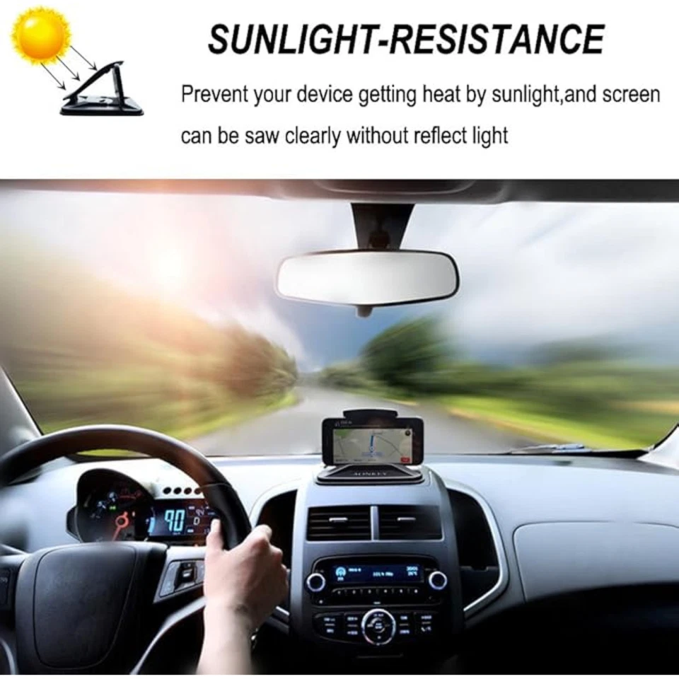 Aonkey Cell Phone Holder for Car Dashboard Mounts iPhone X 8 Plus 7 6 6S GPS S8. - Image 3 of 4