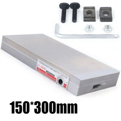 6'' x 12'' Fine Pole Permanent Magnetic Chuck Workholding For Grinding 6x12INCH