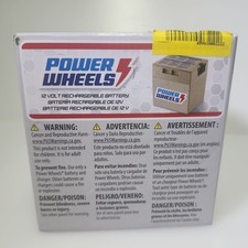 Genuine Power Wheels 12 Volt 12 AH Replacement Rechargeable Battery