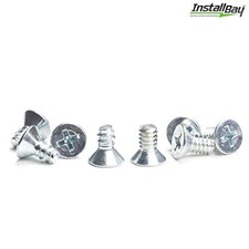 Metra ISOPK ISO Screw Pack, Four 10-24 x 1/2 Flat Head and Four