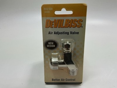 Devilbiss 180005 HAV-500 Air Adjusting Valve Air Regulator 1/4 NPS F X 1/4 NPT M