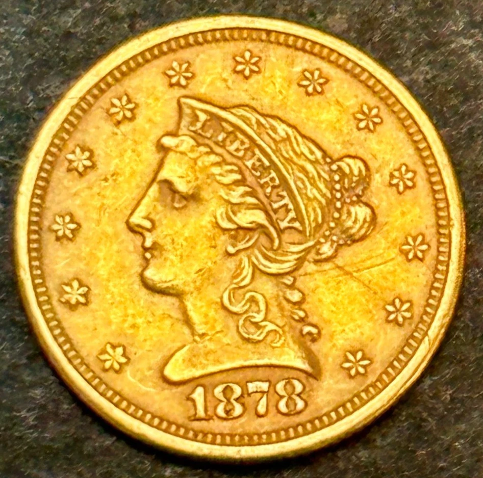 1878 Year Quarter Eagle $2.50 US Gold Coins (Pre - 1933) | Updated