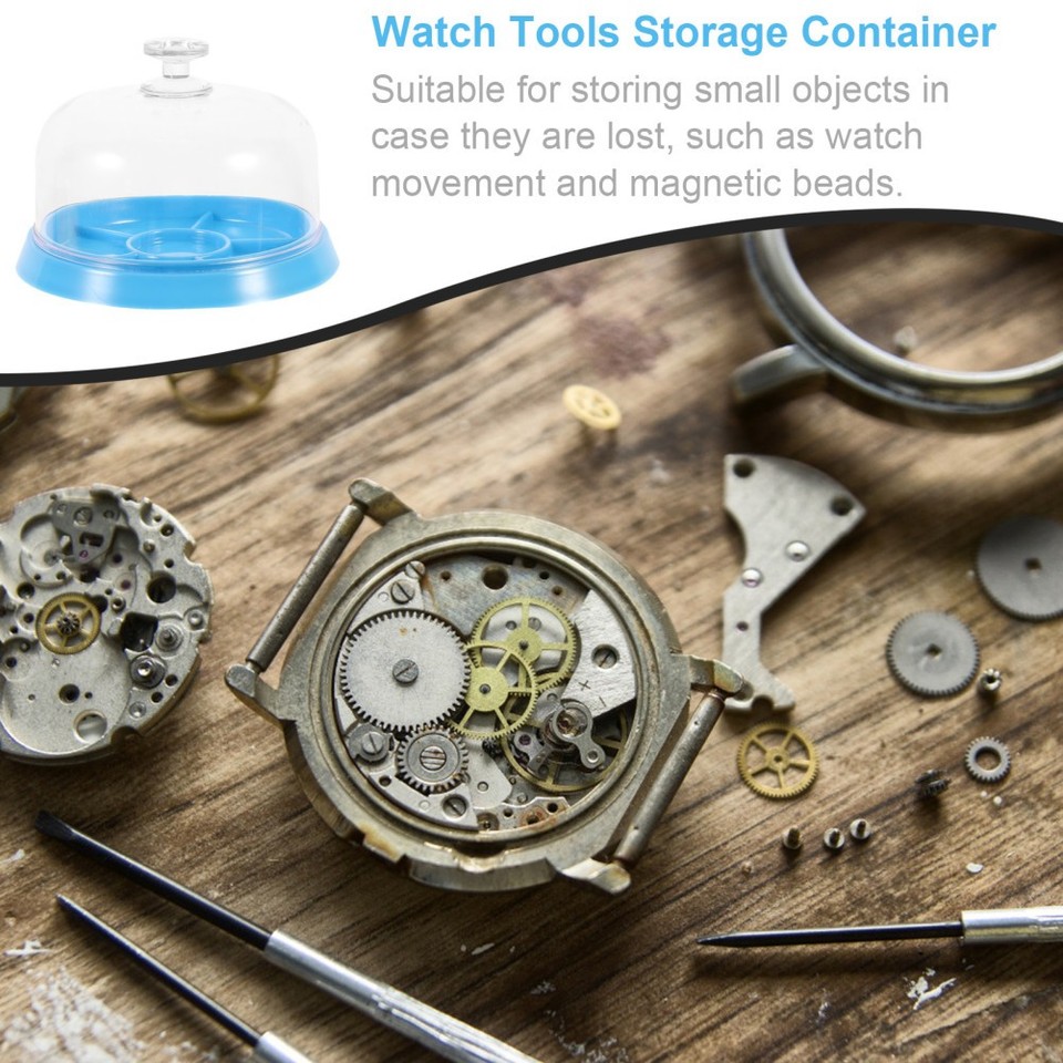 Parts Organizer Watchmaker Storage Tray Tools Container Movement Cover ...
