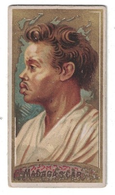 1889 Allen & Ginter Types of all Nations Tobacco N24 Madagascar