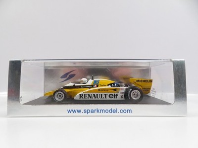 1:43 Spark S3852 Renault RE20B No 16 Argentina GP 1981 Rene Arnoux 