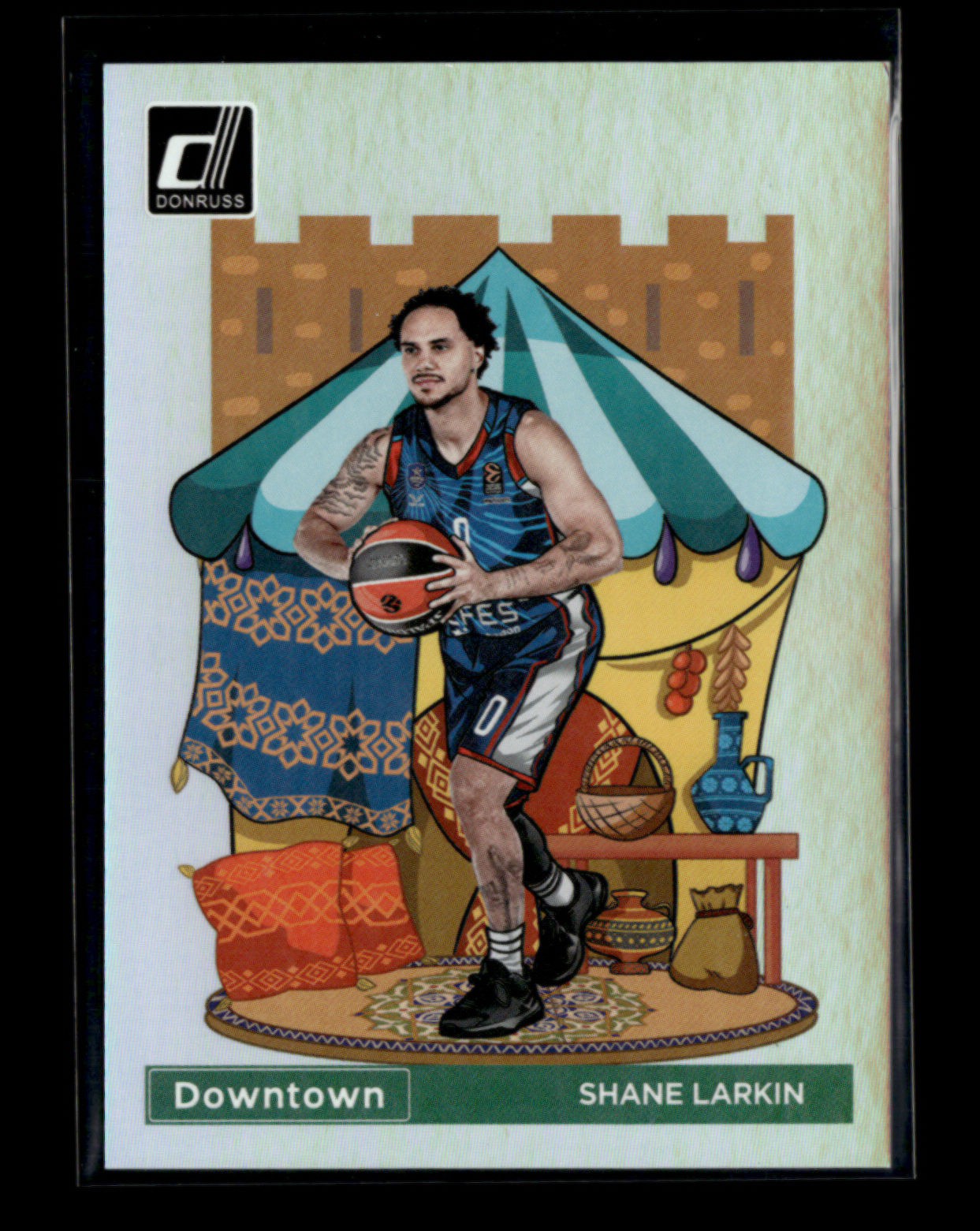 Shane Larkin 2023-24 Panini Donruss Euroleague Basketball Downtown SSP [dav6