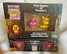 Five Nights at Freddy's Mystery Pocket Pop Llavero Exhibición + 2 Llaveros FNAF