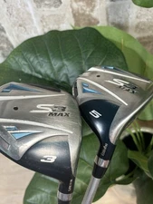 ⭐️Cobra Women's S3 Max 3 & 5 Wood Set⭐️TX 004 Fujikura W-Flex Graphite Shaft⭐️