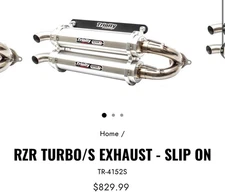 Trinity Racing - TR-4152S - Stage 5 Dual Slip-Ons, Brushed