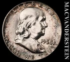 1958 Silver Franklin Half Dollar - Choice Gem Brilliant Unc++  Lustrous  #L3172
