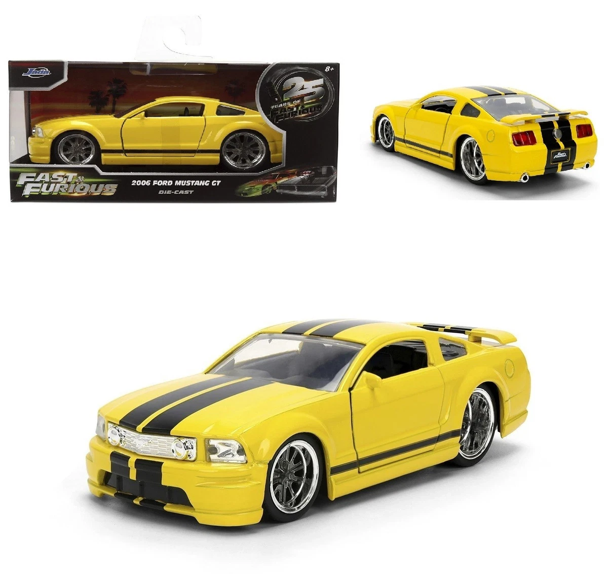 Las mejores ofertas en Jada Toys Ford Mustang GT coches Diecast