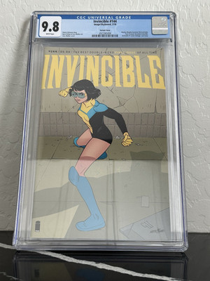 Invincible #144 - CGC 9.8 - Key Last Issue, Cory Walker Variant Cover