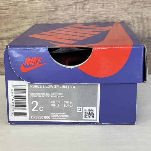 Nike Air Force 1 Low SP 'La Familia' Baby Toddler Infant Child Size 2c with box - Picture 23 of 24