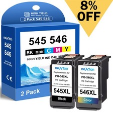 Druckerpatronen PG-545 XL CL-546 XL für Canon Pixma TS3150 TS3450 TR4550 MX495