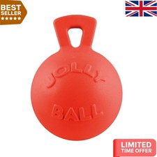Jolly Tug-n-Toss Heavy Duty Dog Ball with Handle - For Small Breeds, 4.5 Inches