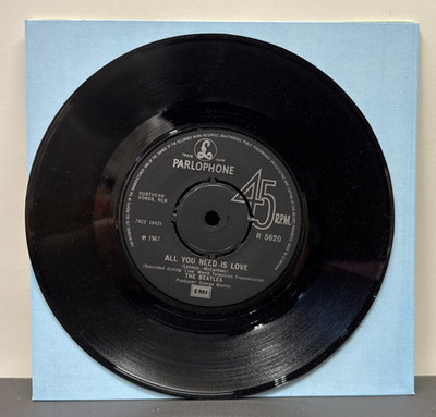 The Beatles    All You Need Is Love c/w Baby, You're A Rich Man Parlophone    7''