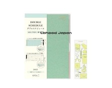 Midori Double Schedule Planner 2025 B6 Monthly Money Limited Edition with