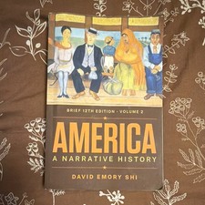 Norton David Emory Shi America: A Narrative H...