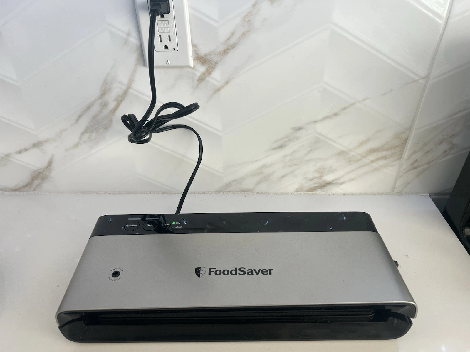 FoodSaver vacuum sealer Stainless Steel Dry & Moist Options Machine Only*
