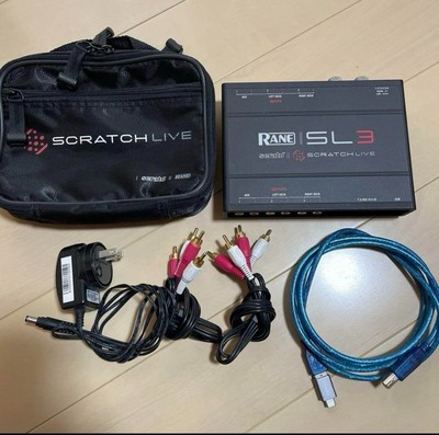 Rane SL3 Serato Scratch Live Interface mit Case Kabelsatz getestet & funktion...