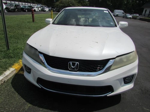 2014 HONDA ACCORD LEFT SIDE MIRROR HEATED WHITE LOWER COVER BROKEN