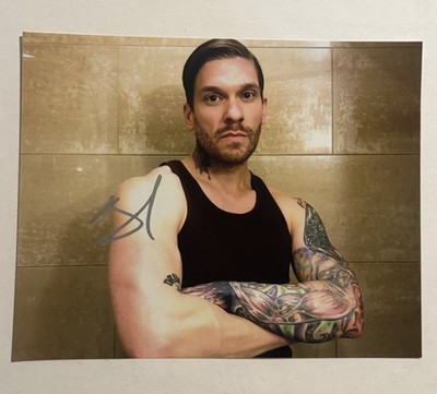 BRENT SMITH SIGNED 8x10 PHOTO AUTOGRAPHED SHINEDOWN BAND LEAD SINGER COA