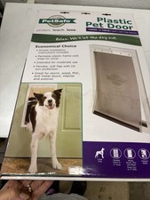PetSafe PPA00-10960 Large Premium Plastic Pet Door - White