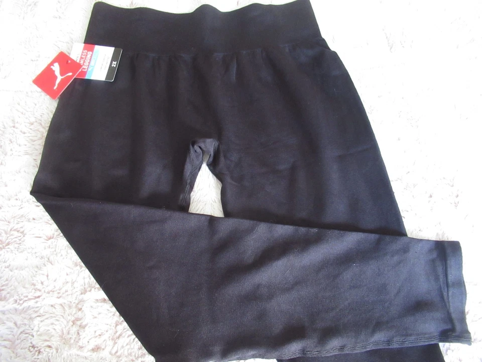 Leggings Puma Sin Costuras Talla 2xl Negros Cintura Alta Drycell Comodidad Nuevos con Etiquetas Foto 2 de 4