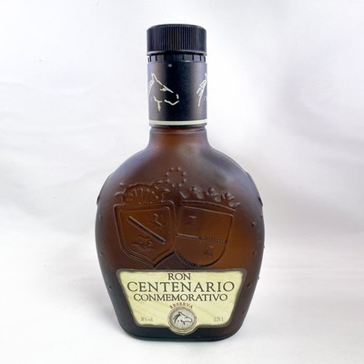 Ron Centenario Conmemorativo Reserva Spiced Rum Empty Liquor Bottle Costa Rica