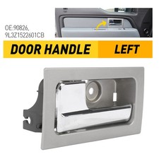 Interior Door Handle For Ford 2009-2014 F-150 Power Lock Driver Side Silver