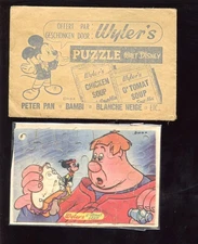 Original Vintage Wylers Walt Disney Puzzle #6 With Envelope
