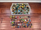 Huge Lego Minifigure Lot With Star Wars Marvel DC Ninjago Nrg Minecraft