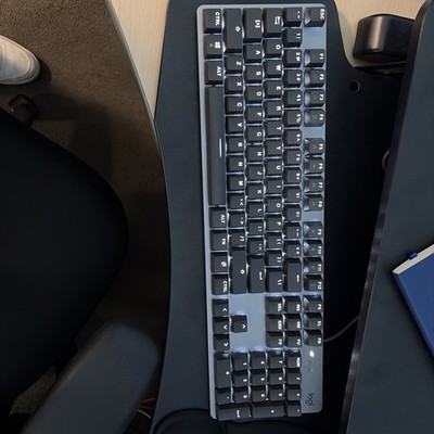 Logitech K845 Mechanical Illuminated Keyboard Cherry MX BROWN Switches USB Wired