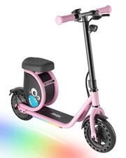 Hiboy Kids Electric Scooter Age 4-10 LED Lights 100W Motor Under-Seat Storage