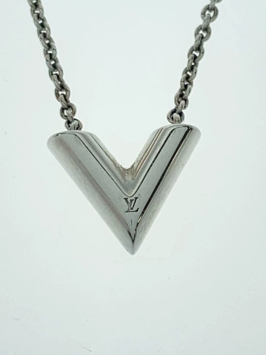 LOUIS VUITTON（LV） Collana LOUIS VUITTON ed Essentials V_SLV placcata donna con top SLV usata