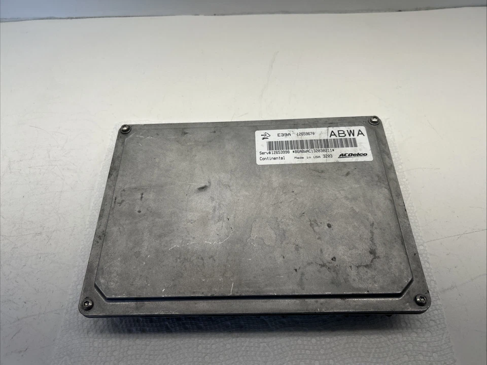 OEM Engine Computer MODULE ECU ECM UNIT FOR 2014 2015 2016 Cadillac Ats 12653998 - Image 3 of 4