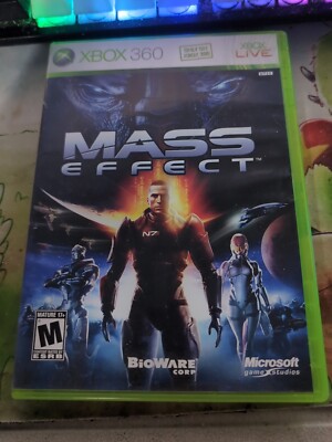 Mass Effect (Microsoft Xbox 360, 2007) Tested Cib