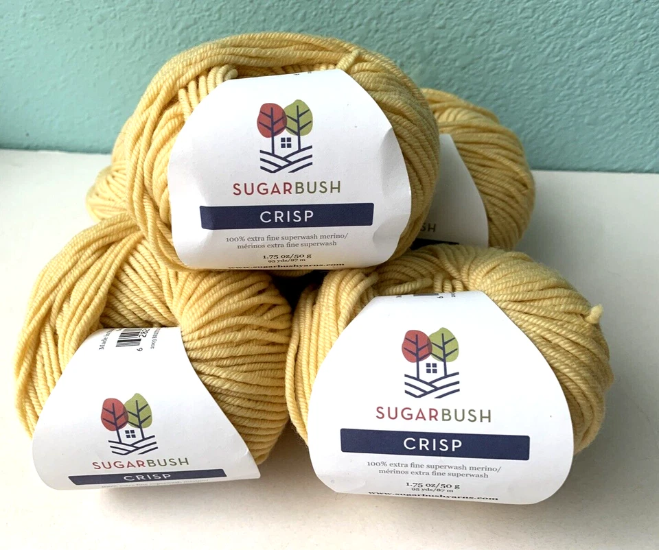 5 - Fios Sugar Bush - CRISP - #2003 Brenton Bege - DK Merino - 95 jardas/50g - Imagem 2 de 4