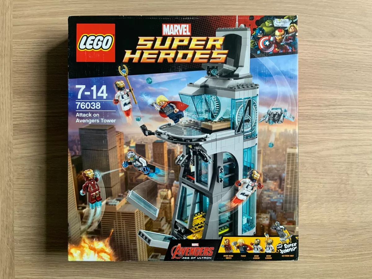  LEGO Super Heroes Attack on Avengers Tower 76038 : Toys & Games