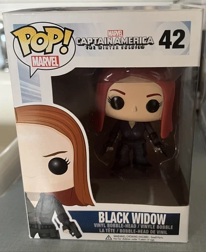 Funko Pop! Marvel Captain America Winter Soldier Black Widow #42 Vinyl Figure