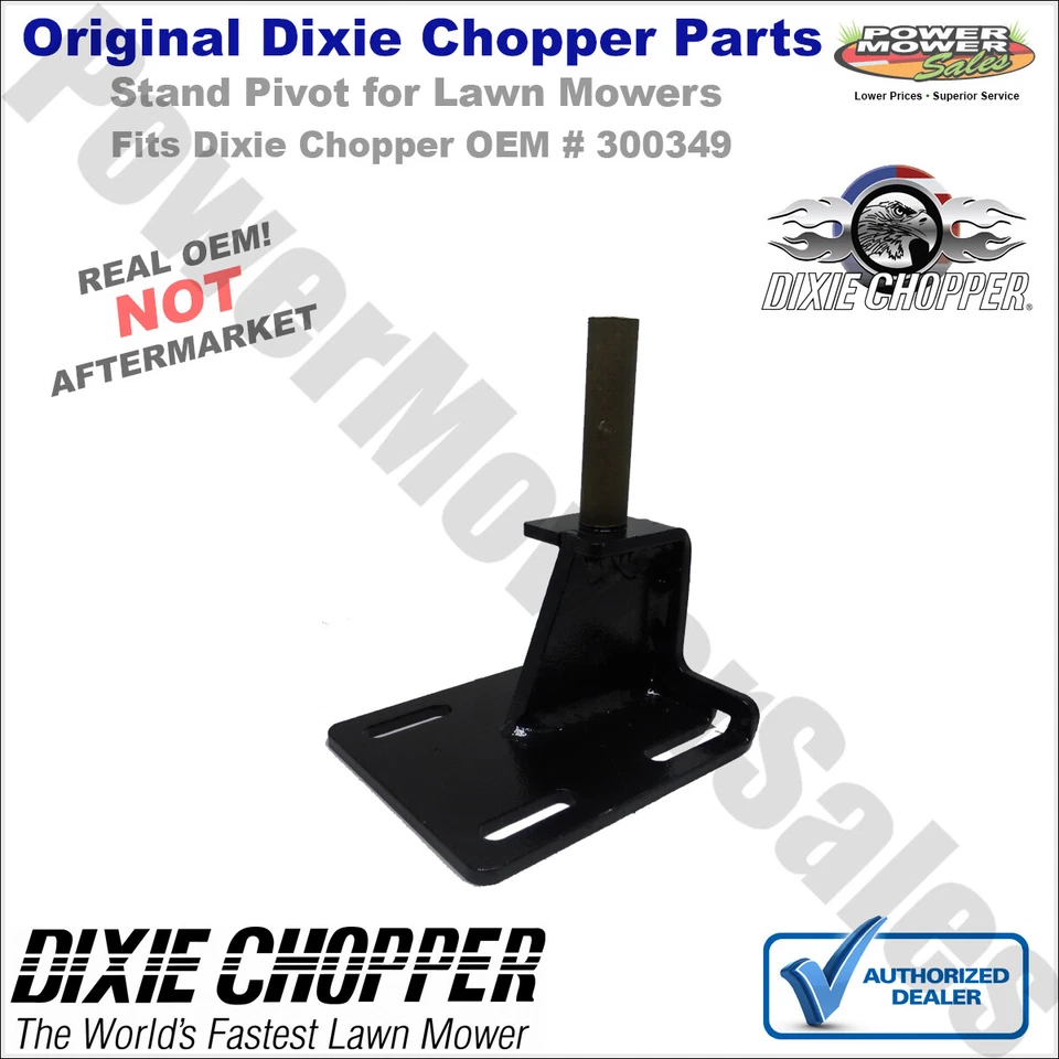 Dixie Chopper 枢轴支架适用于割草机适合 LP3000-60,LP3000-72 / 300349 — 第 2/3 张图片