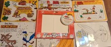 Bugs Bunny  Road Runner Etch A Sketch Action Pack 1981 Complete Looney Tunes