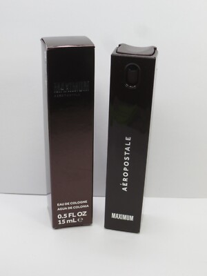 AEROPOSTALE MAXIMUM EAU DE COLOGNE SPRAY 0.5 OZ BOXED