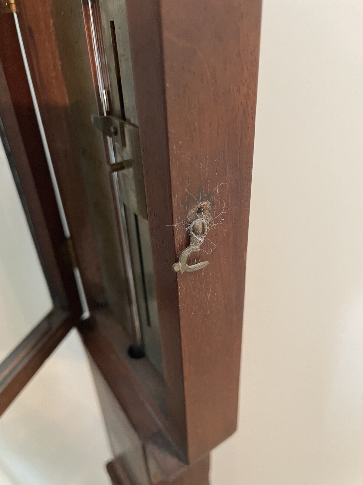 Antique L.C. Francis Barometer Thermometer Philadelphia PA USA 1850s 38” Working